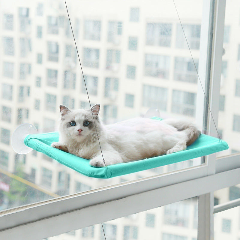 Pet Glimmer™ Cat Window Perch | Mess-Free Waterproof | Cat hammock for Large Indoor Cats