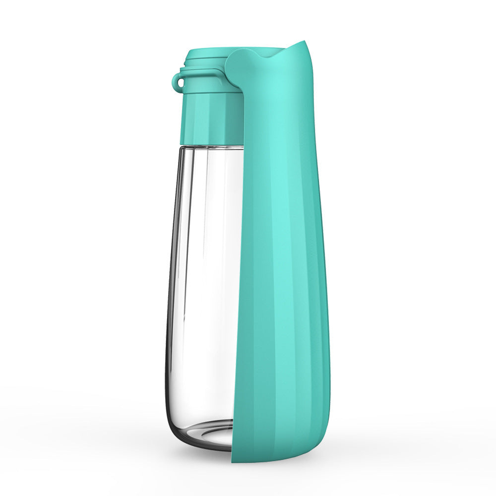 Pet Glimmer™ Portable Dog Water Bottle | Foldable, Leak Proof & Travel Friendly