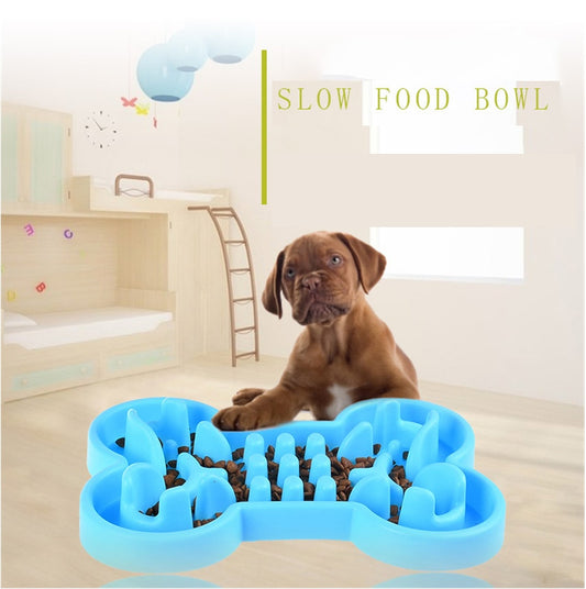 Pet Glimmer™ Slow Eating Dog Bowl Anti Choke | Travel dog bowls to slow down eating