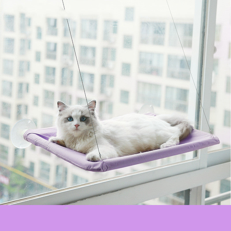 Pet Glimmer™ Cat Window Perch | Mess-Free Waterproof | Cat hammock for Large Indoor Cats