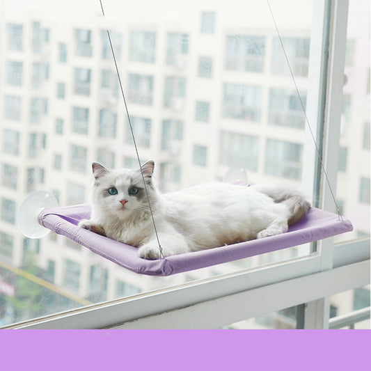 Pet Glimmer™ Cat Window Perch | Mess-Free Waterproof | Cat hammock for Large Indoor Cats
