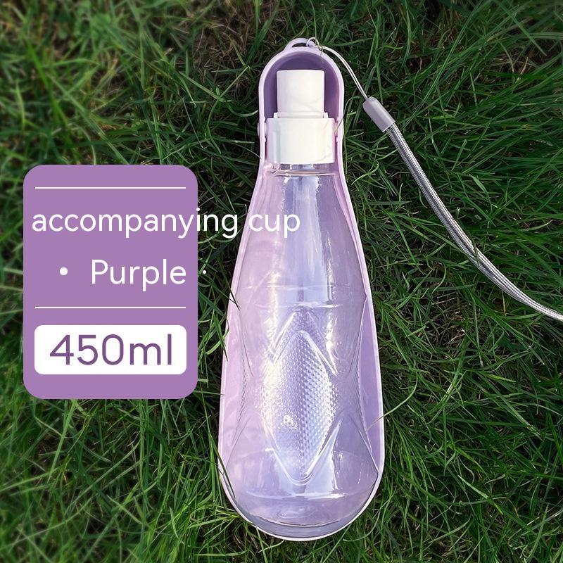 Pet Glimmer™ Portable Dog Water Bottle | Foldable, Leak Proof & Travel Friendly