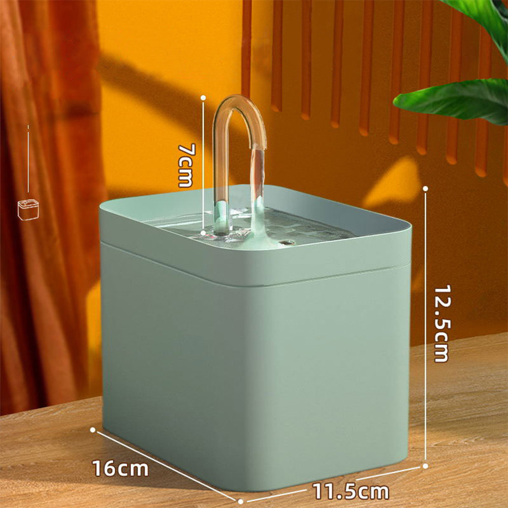 Pet Glimmer™ 1.5L Automatic Cat Water Fountain – Silent USB Cat Drinking Fountain with Filter