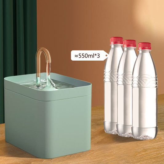Pet Glimmer™ 1.5L Automatic Cat Water Fountain – Silent USB Cat Drinking Fountain with Filter