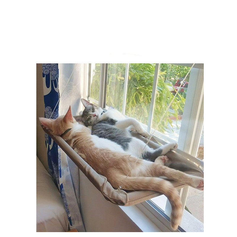 Pet Glimmer™ Cat Window Perch | Mess-Free Waterproof | Cat hammock for Large Indoor Cats