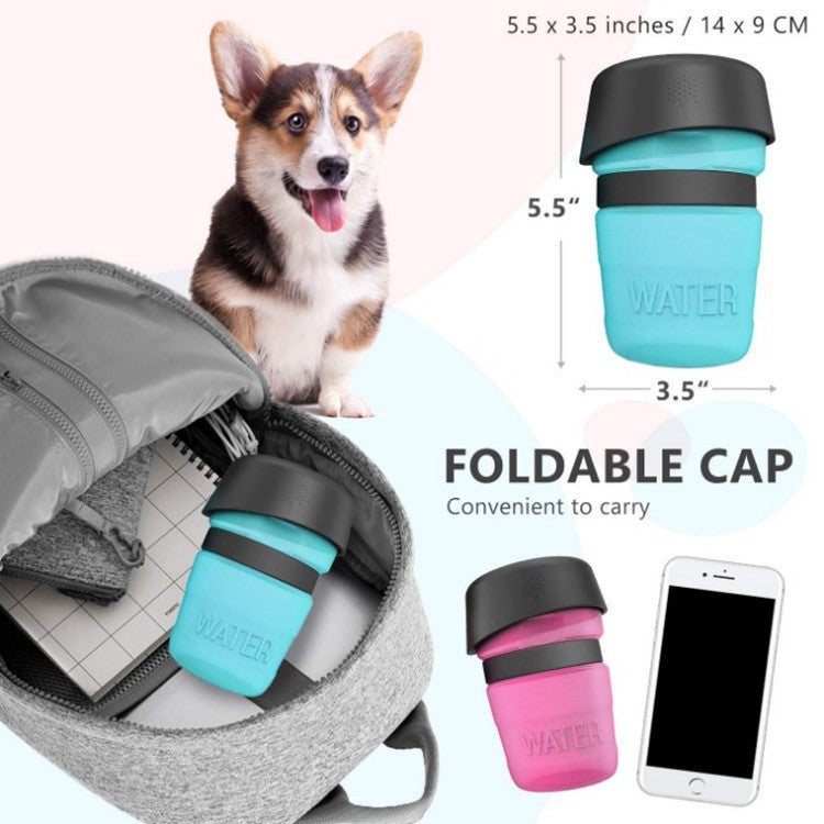 Pet Glimmer™ Dog Travel Portable Water Bottle | Leak Proof & Travel Friendly
