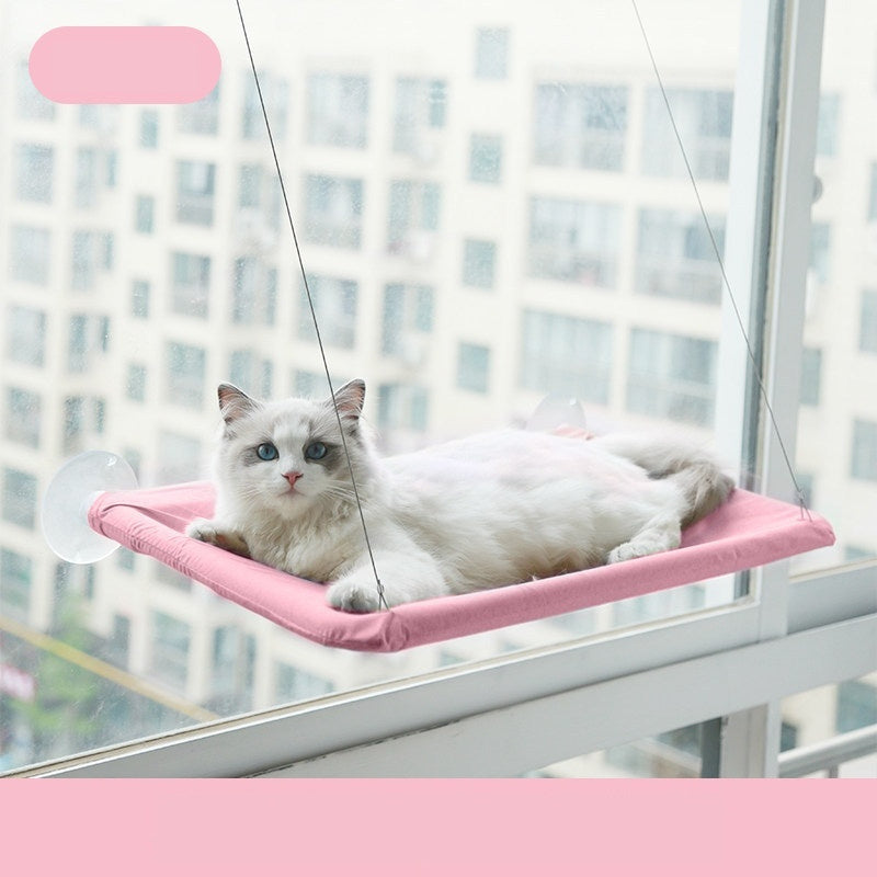 Pet Glimmer™ Cat Window Perch | Mess-Free Waterproof | Cat hammock for Large Indoor Cats