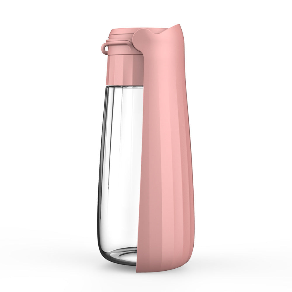 Pet Glimmer™ Portable Dog Water Bottle | Foldable, Leak Proof & Travel Friendly