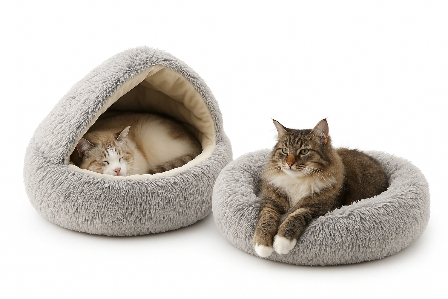 Square cat bed versatility image